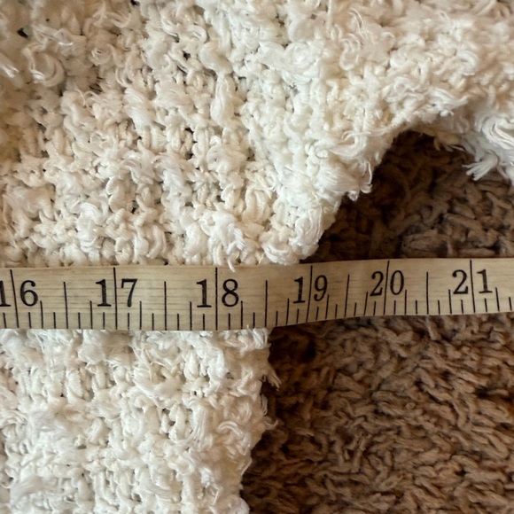 Anthropologie Akemi + Kin Cream Cotton Knit Cardigan Sweater Womens Size Small - Picture 8 of 11